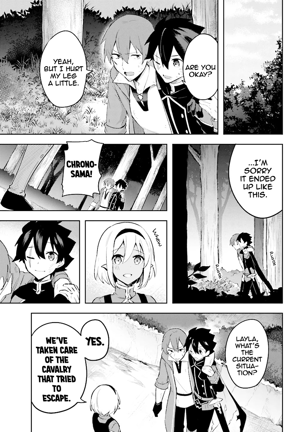 Kuro no Senki: Isekai Ten’i Shita Boku ga Saikyou na no wa Bed no Ue dake no You desu Chapter 6.3 page 11 - Chapter 6.3
