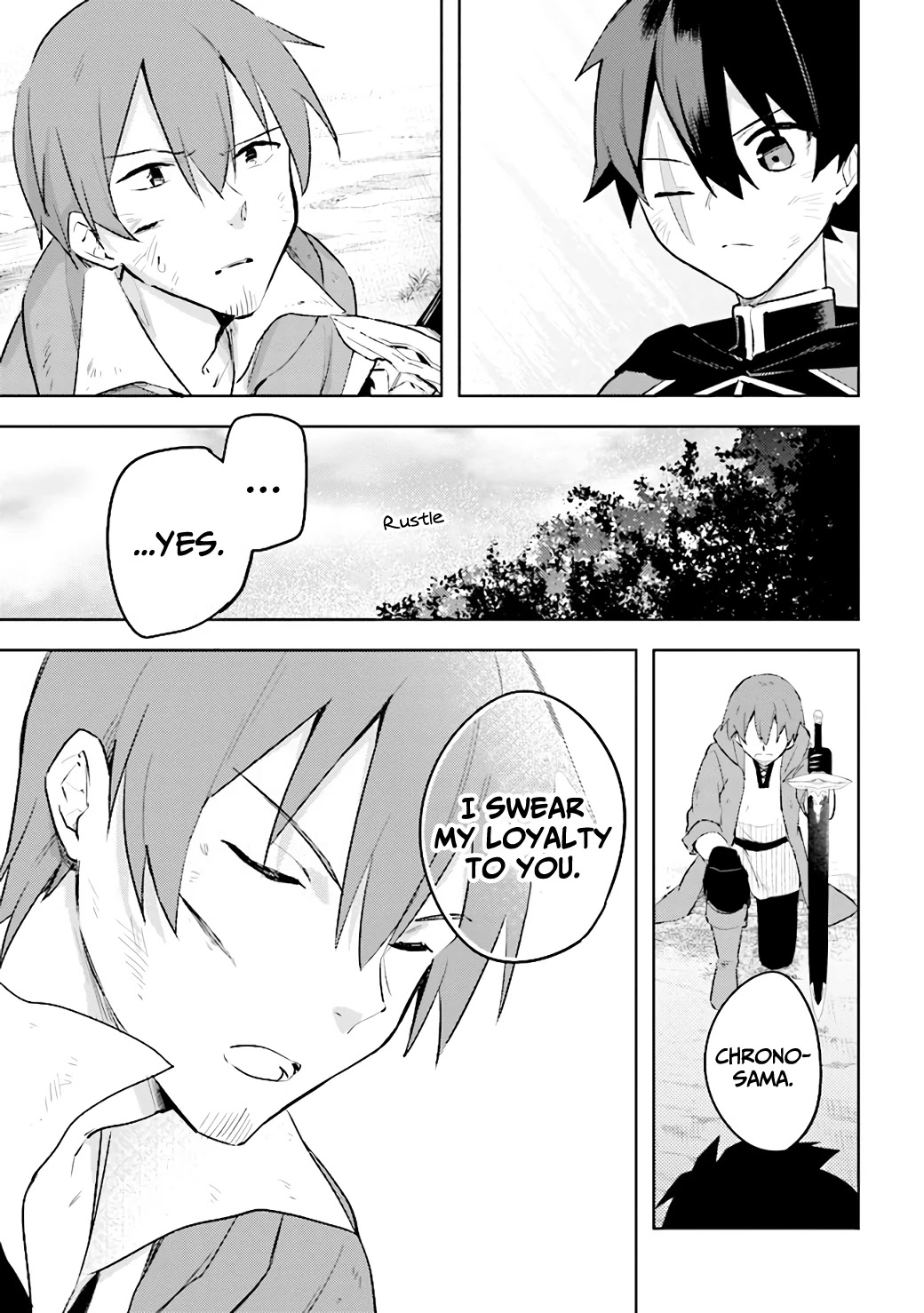 Kuro no Senki: Isekai Ten’i Shita Boku ga Saikyou na no wa Bed no Ue dake no You desu Chapter 6.3 page 21 - Chapter 6.3