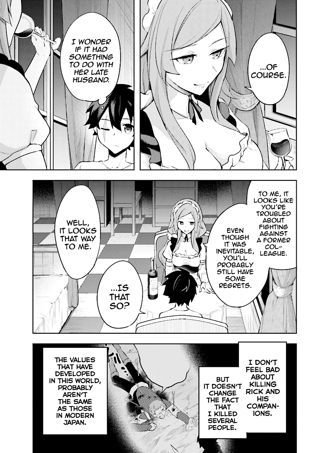 Kuro no Senki: Isekai Ten’i Shita Boku ga Saikyou na no wa Bed no Ue dake no You desu Chapter 6.3 page 25 - Chapter 6.3