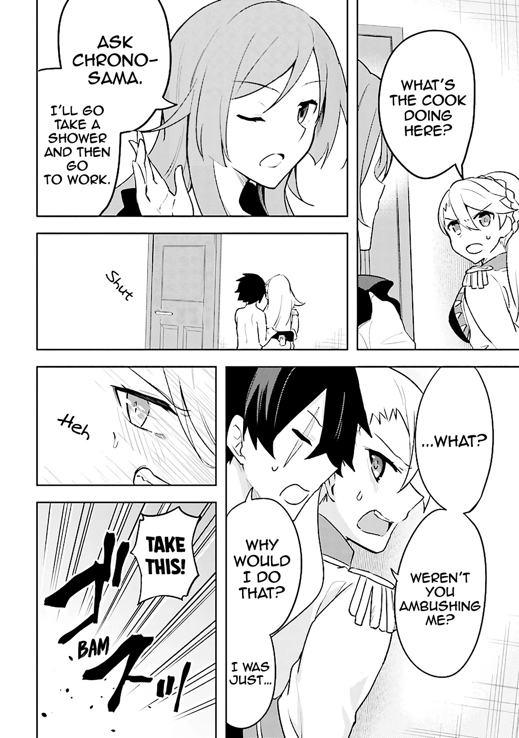 Kuro no Senki: Isekai Ten’i Shita Boku ga Saikyou na no wa Bed no Ue dake no You desu Chapter 7.1 page 13 - Chapter 7.1