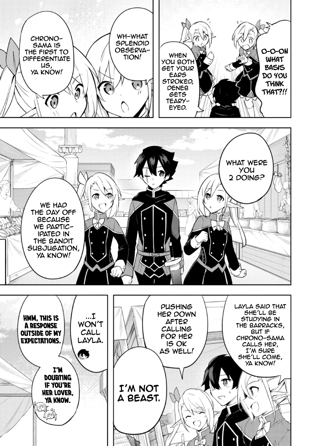 Kuro no Senki: Isekai Ten’i Shita Boku ga Saikyou na no wa Bed no Ue dake no You desu Chapter 7.2 page 11 - Chapter 7.2