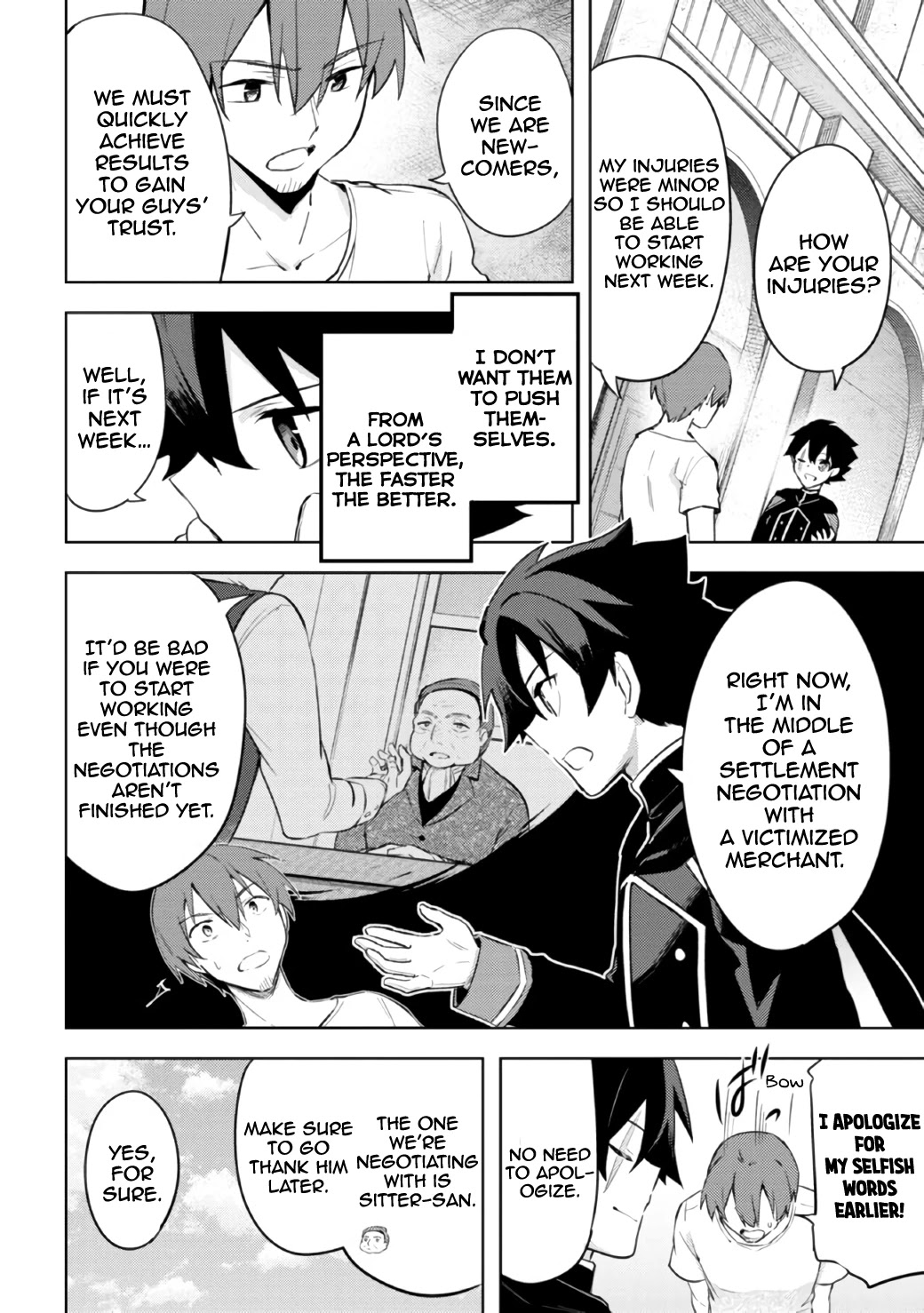 Kuro no Senki: Isekai Ten’i Shita Boku ga Saikyou na no wa Bed no Ue dake no You desu Chapter 7.2 page 6 - Chapter 7.2