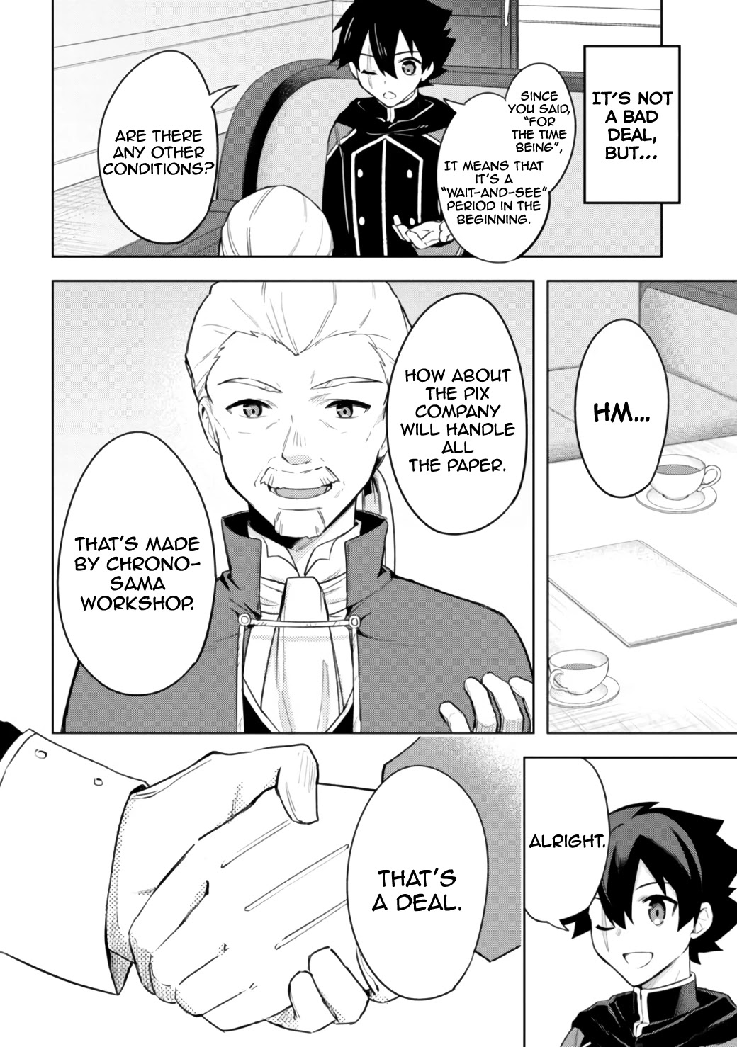 Kuro no Senki: Isekai Ten’i Shita Boku ga Saikyou na no wa Bed no Ue dake no You desu Chapter 7.2 page 8 - Chapter 7.2