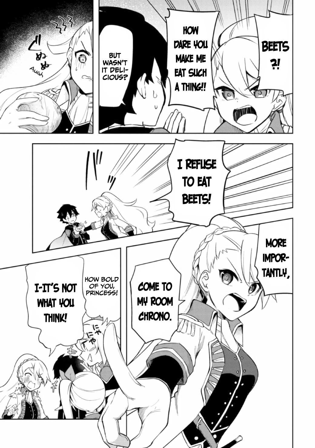 Kuro no Senki: Isekai Ten’i Shita Boku ga Saikyou na no wa Bed no Ue dake no You desu Chapter 8 page 12 - Chapter 8