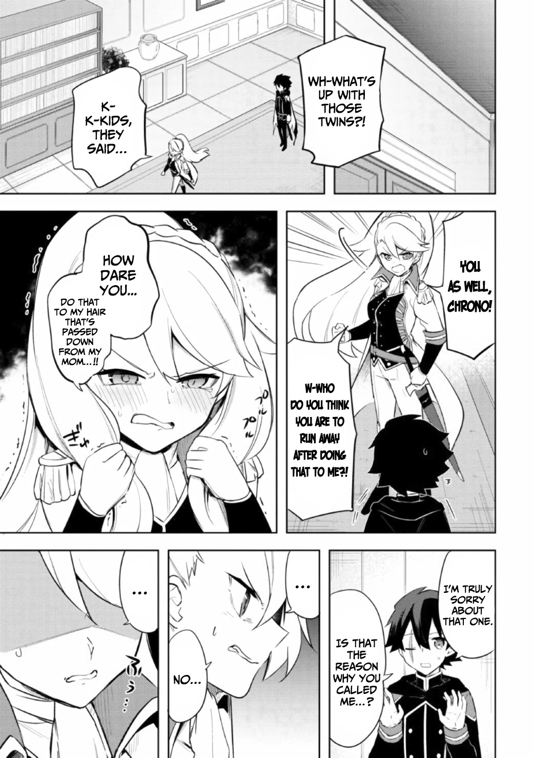 Kuro no Senki: Isekai Ten’i Shita Boku ga Saikyou na no wa Bed no Ue dake no You desu Chapter 8 page 14 - Chapter 8