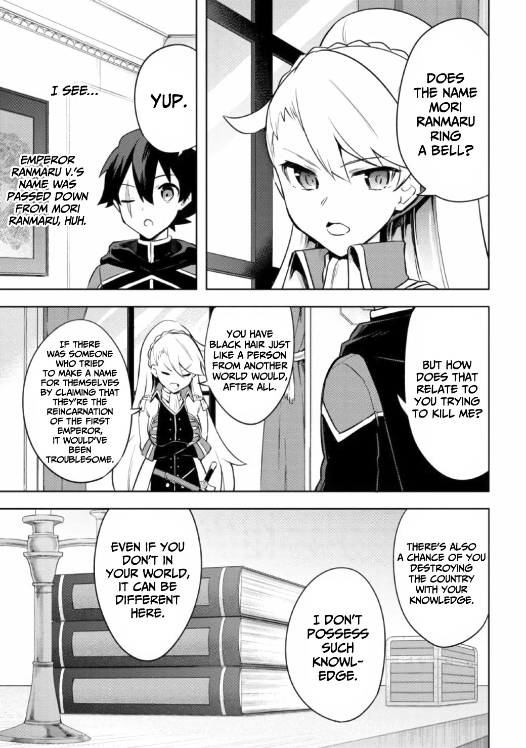 Kuro no Senki: Isekai Ten’i Shita Boku ga Saikyou na no wa Bed no Ue dake no You desu Chapter 8 page 20 - Chapter 8