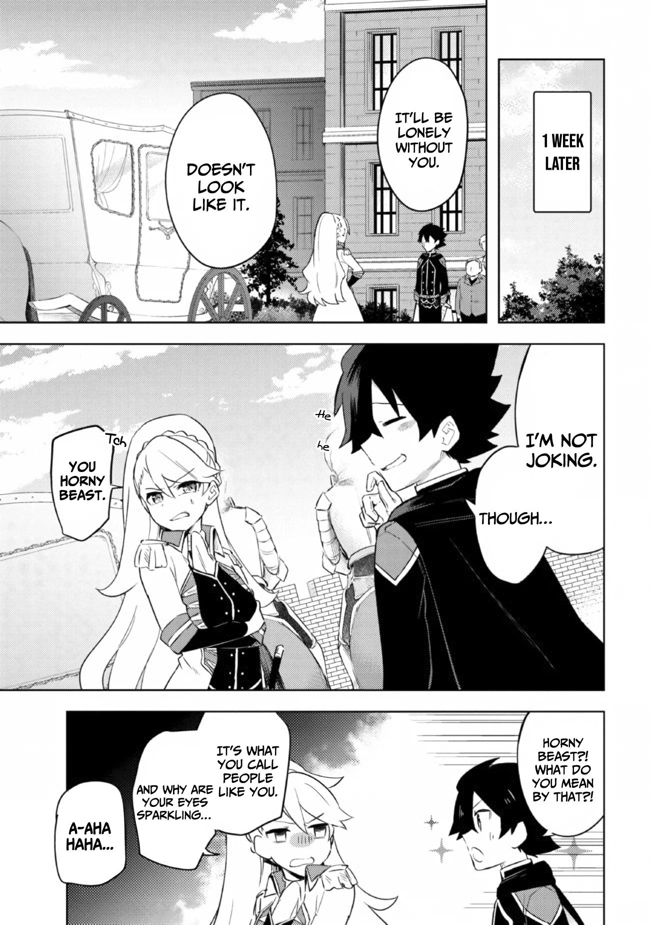 Kuro no Senki: Isekai Ten’i Shita Boku ga Saikyou na no wa Bed no Ue dake no You desu Chapter 8 page 24 - Chapter 8