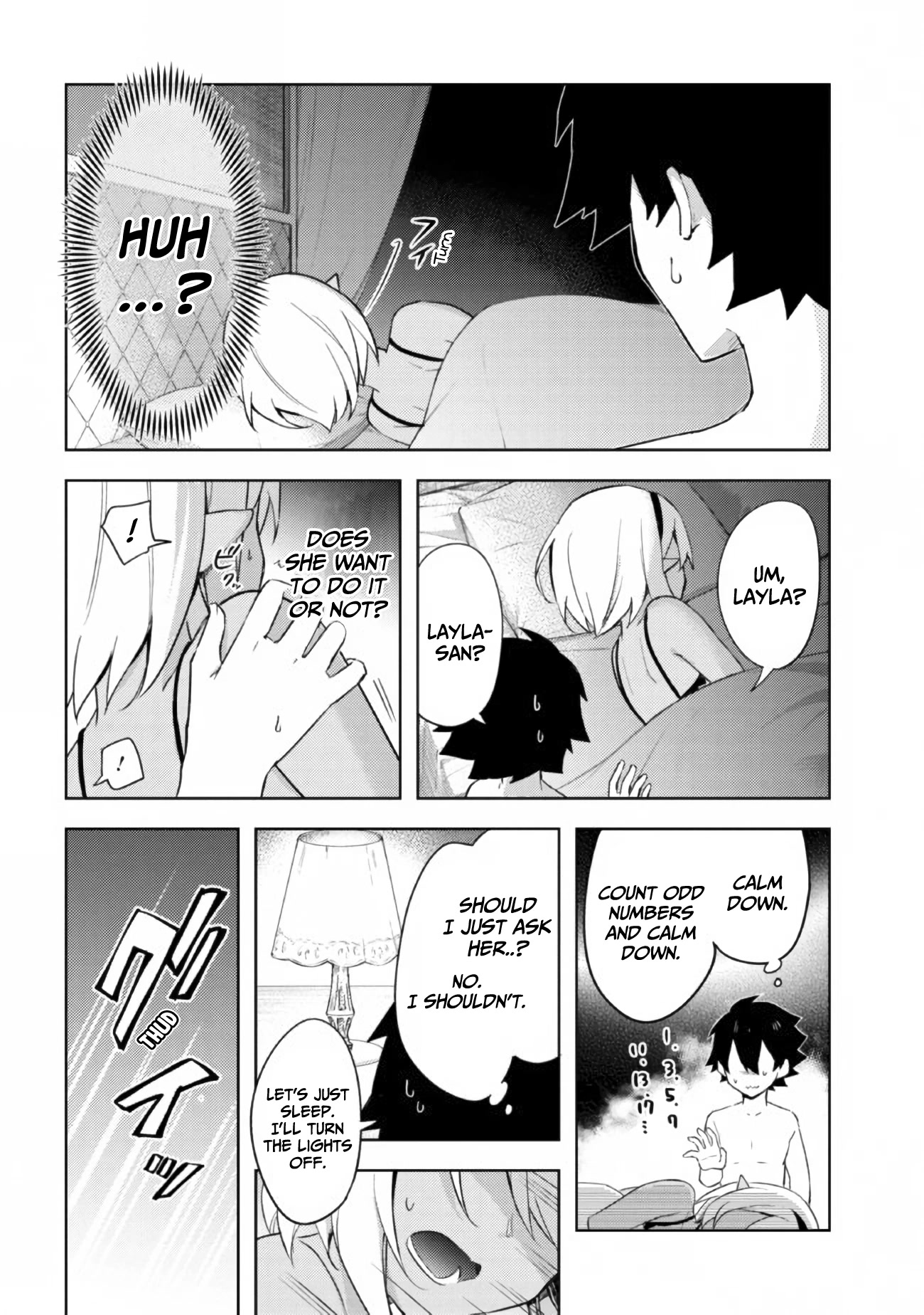 Kuro no Senki: Isekai Ten’i Shita Boku ga Saikyou na no wa Bed no Ue dake no You desu Chapter 8 page 29 - Chapter 8