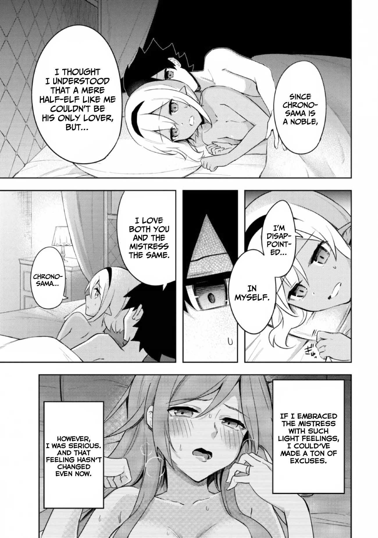Kuro no Senki: Isekai Ten’i Shita Boku ga Saikyou na no wa Bed no Ue dake no You desu Chapter 8 page 34 - Chapter 8