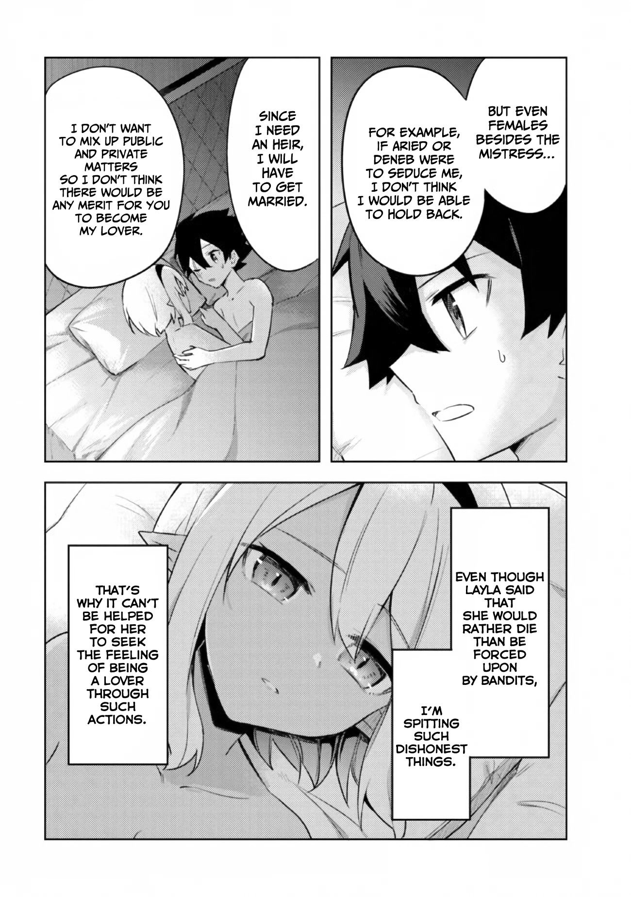 Kuro no Senki: Isekai Ten’i Shita Boku ga Saikyou na no wa Bed no Ue dake no You desu Chapter 8 page 35 - Chapter 8