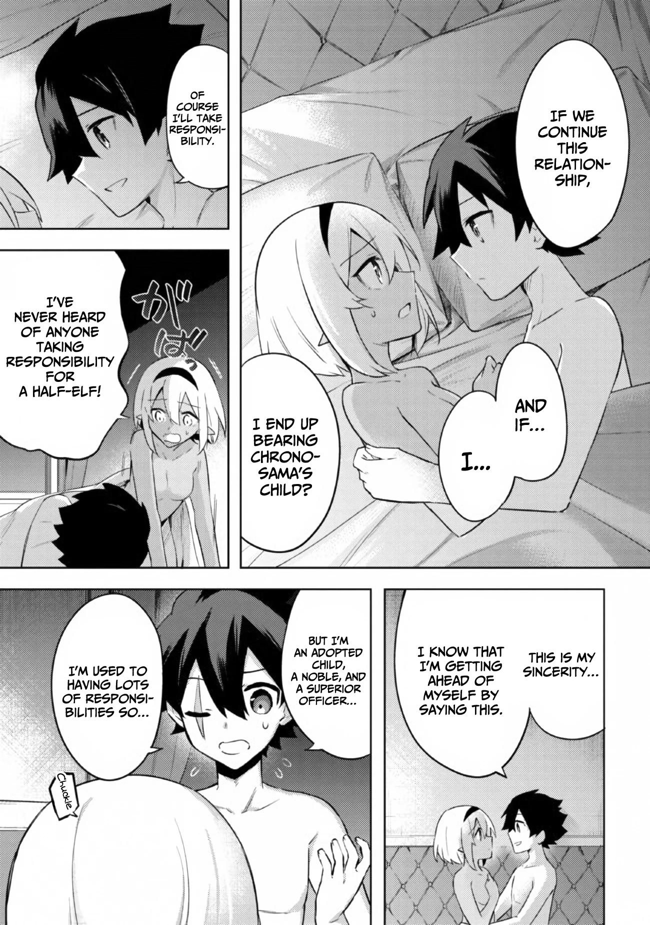 Kuro no Senki: Isekai Ten’i Shita Boku ga Saikyou na no wa Bed no Ue dake no You desu Chapter 8 page 36 - Chapter 8