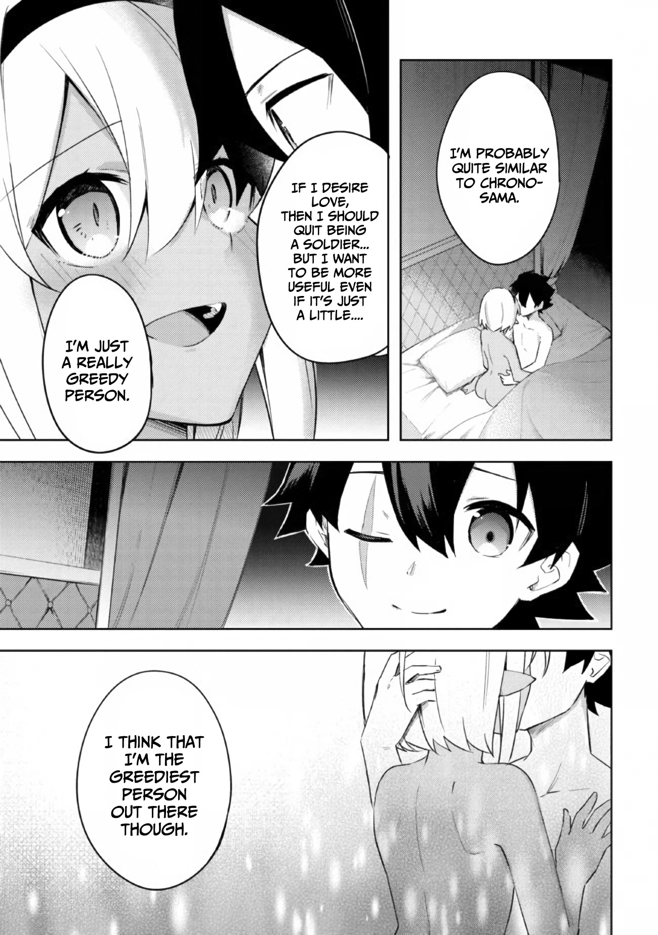 Kuro no Senki: Isekai Ten’i Shita Boku ga Saikyou na no wa Bed no Ue dake no You desu Chapter 8 page 38 - Chapter 8