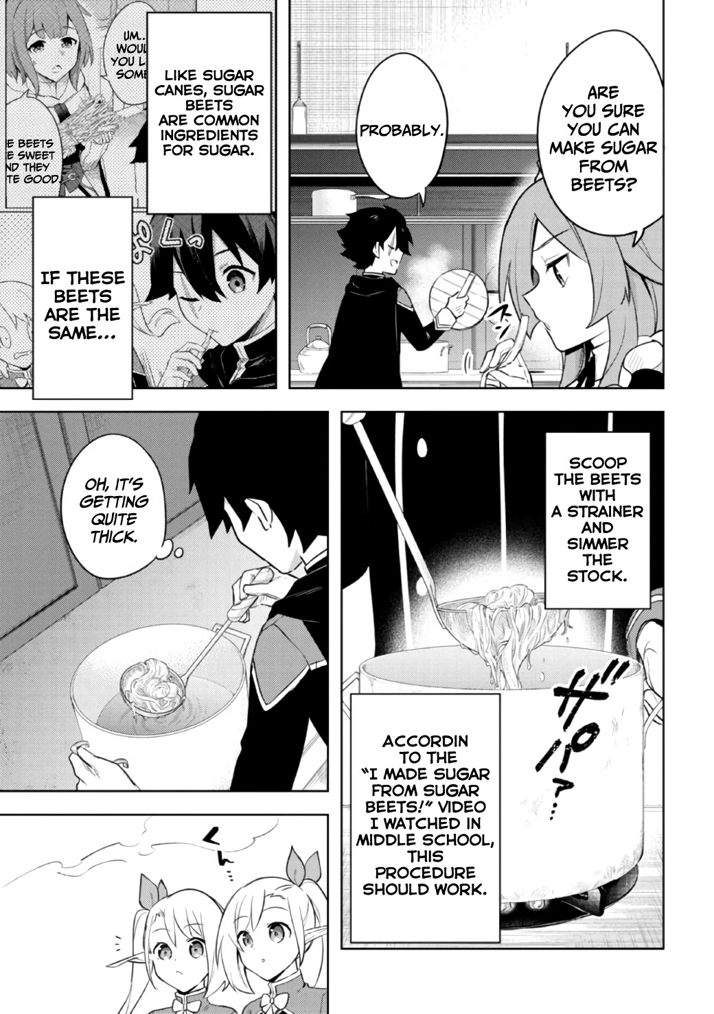 Kuro no Senki: Isekai Ten’i Shita Boku ga Saikyou na no wa Bed no Ue dake no You desu Chapter 8 page 4 - Chapter 8