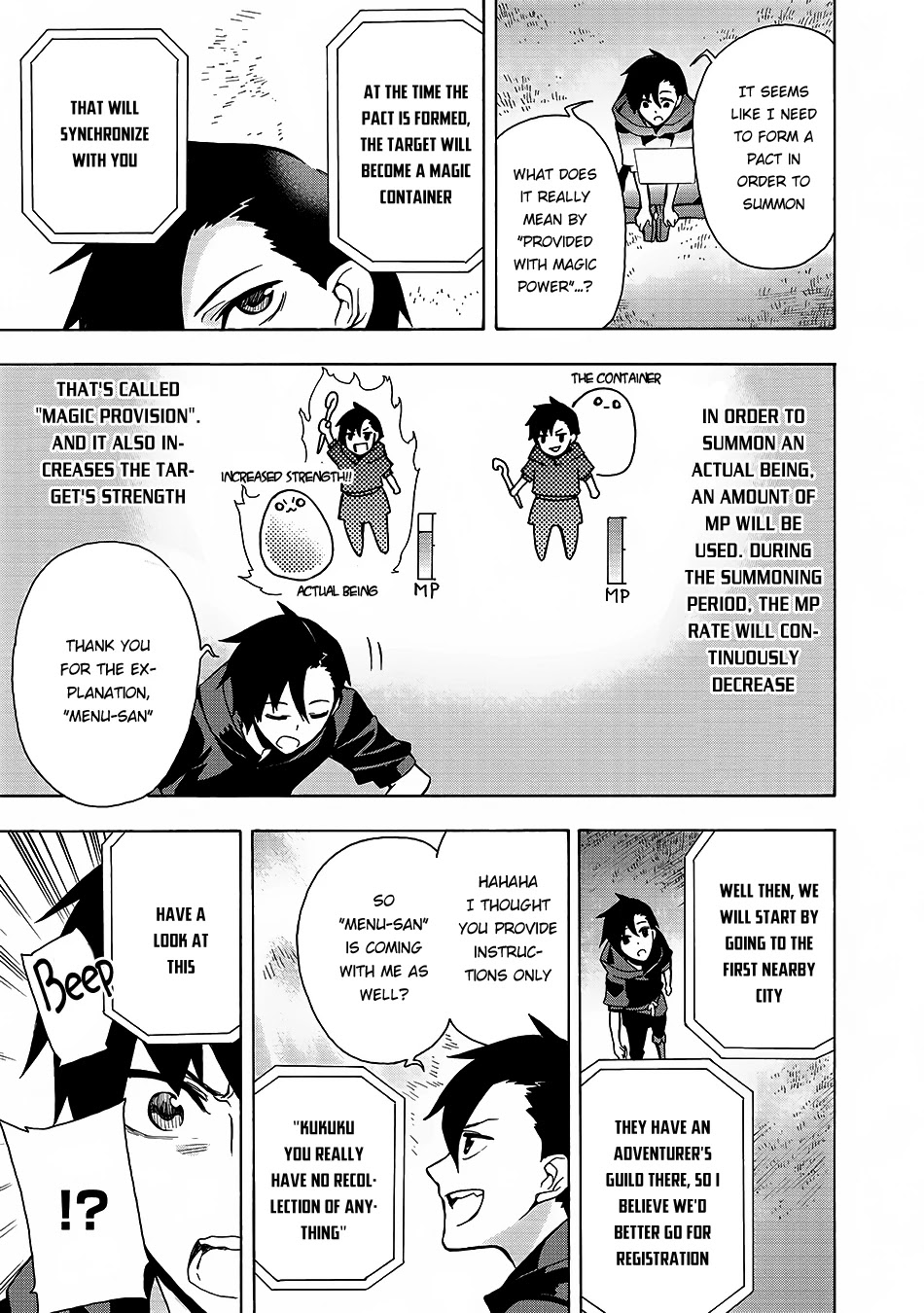 Kuro no Shoukanshi Chapter 1 page 10 - Chapter 1