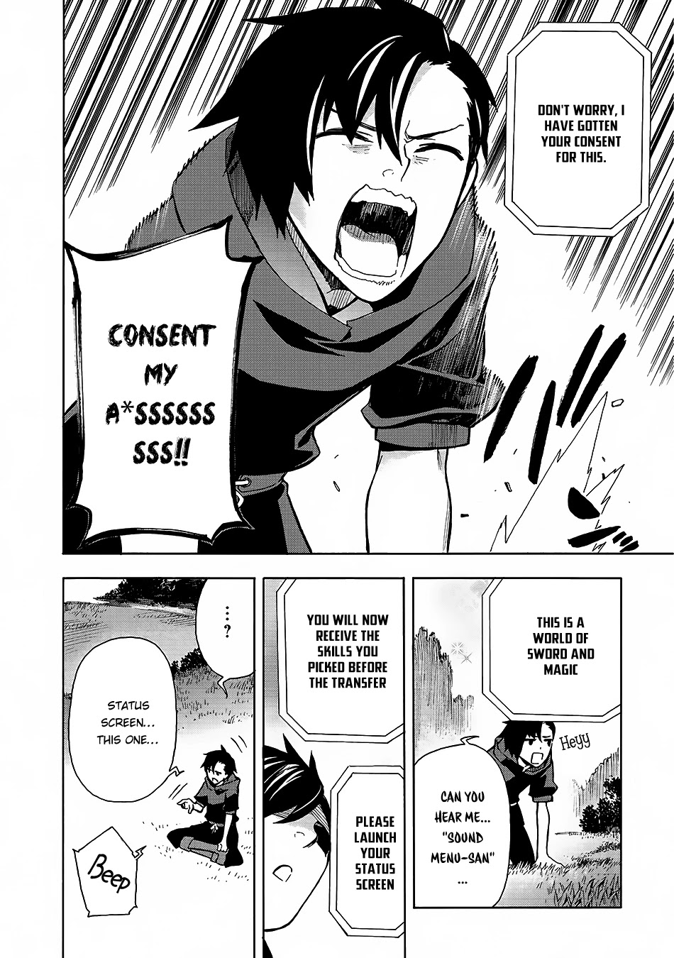 Kuro no Shoukanshi Chapter 1 page 7 - Chapter 1