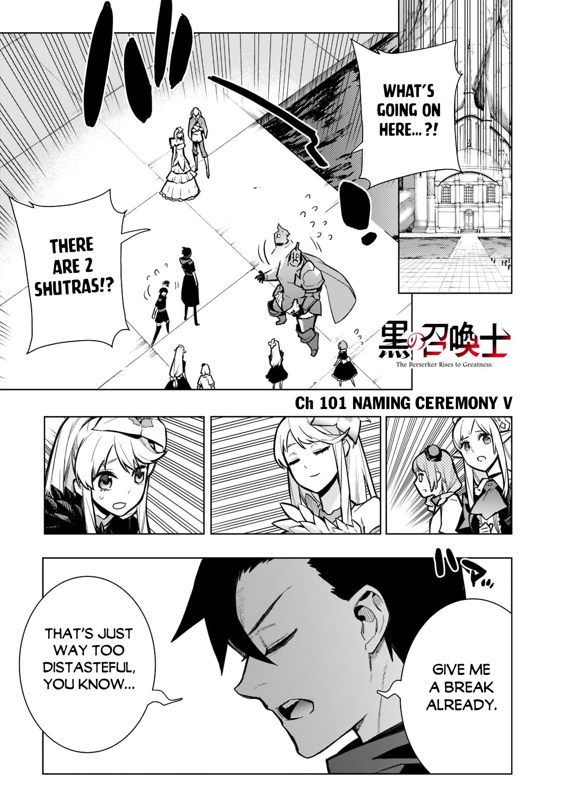 Kuro no Shoukanshi Chapter 101 page 2 - Chapter 101: Naming Ceremony V