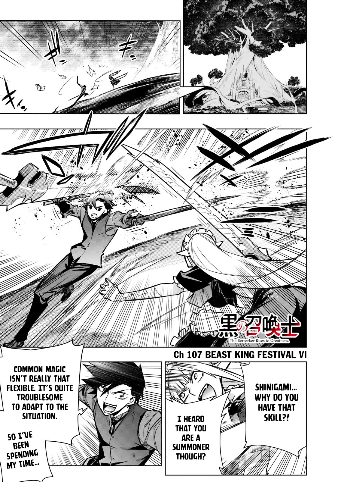Kuro no Shoukanshi Chapter 107 page 2 - Chapter 107