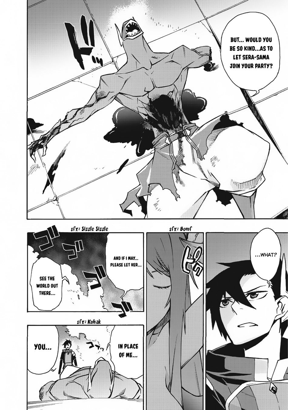 Kuro no Shoukanshi Chapter 12 page 13 - Chapter 12: The Demon King Gustav's Daughter