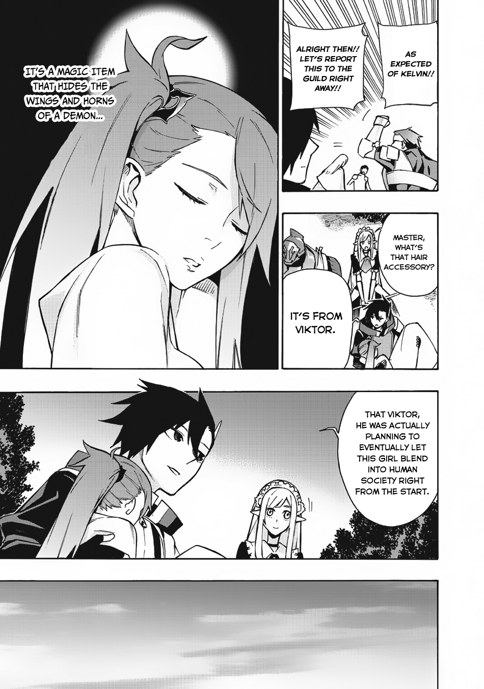 Kuro no Shoukanshi Chapter 12 page 18 - Chapter 12: The Demon King Gustav's Daughter