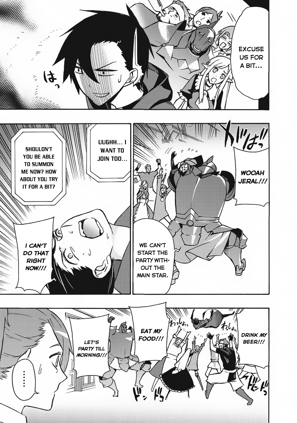 Kuro no Shoukanshi Chapter 12 page 26 - Chapter 12: The Demon King Gustav's Daughter