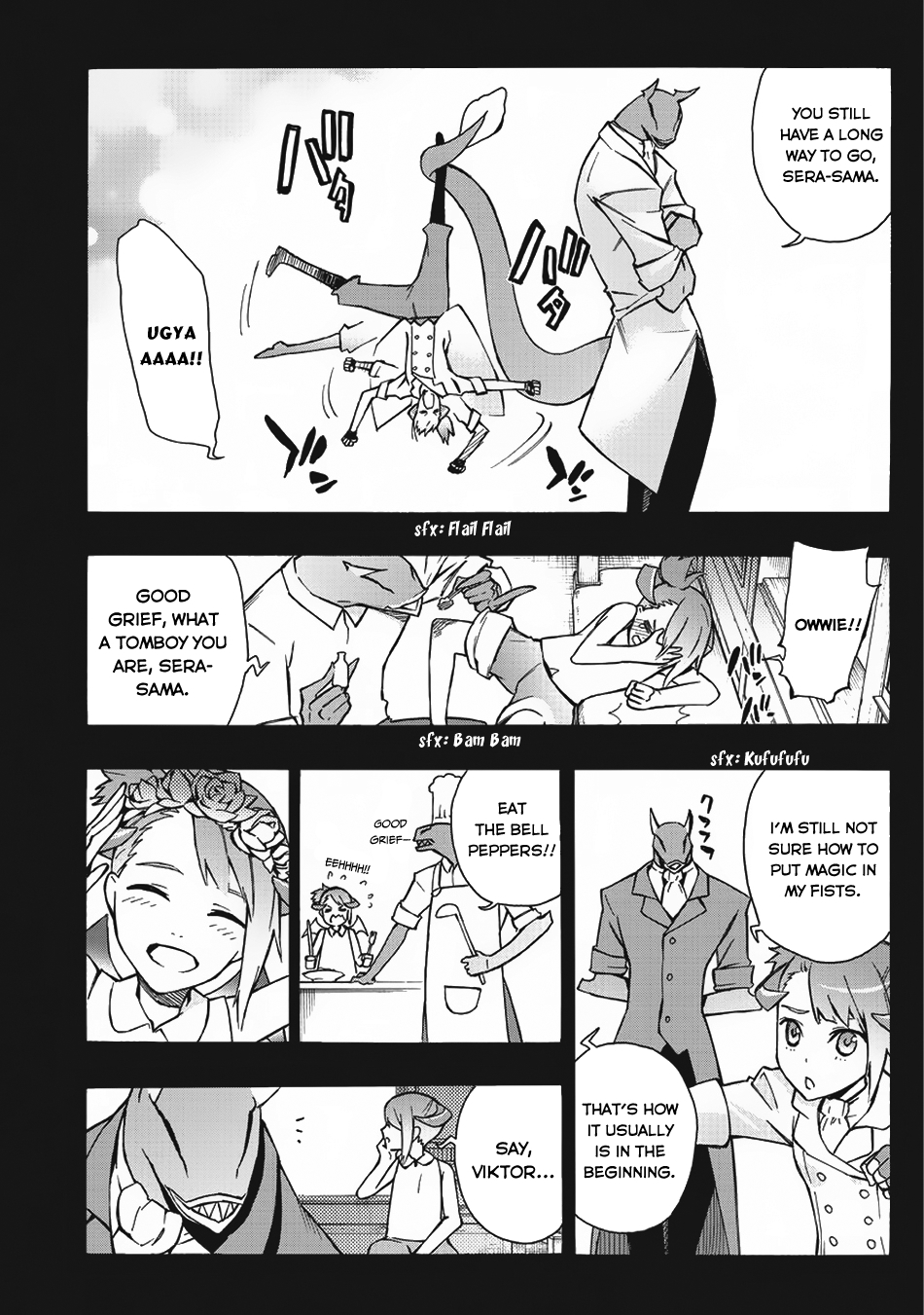 Kuro no Shoukanshi Chapter 12 page 3 - Chapter 12: The Demon King Gustav's Daughter