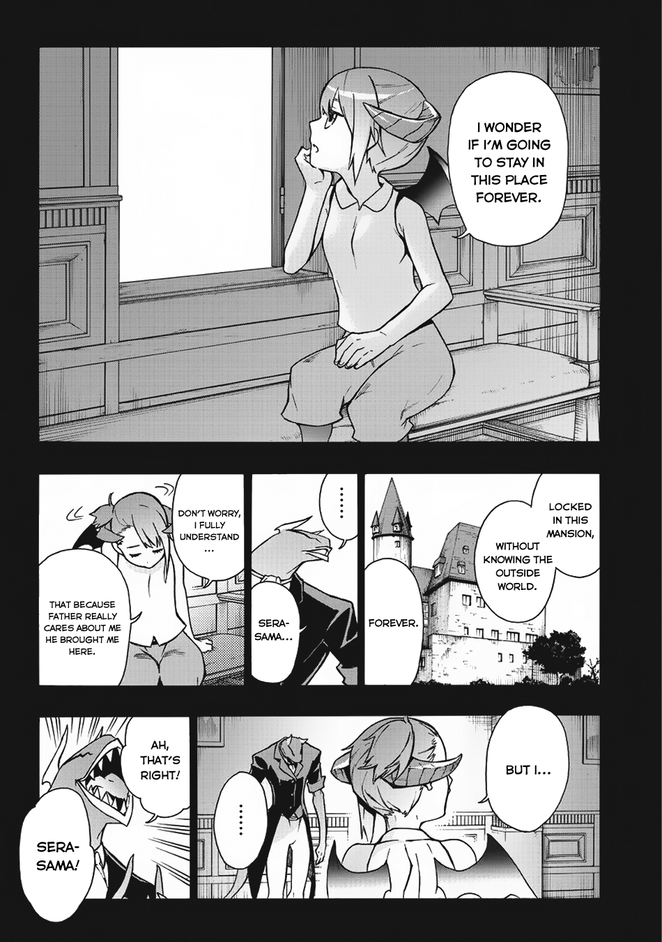 Kuro no Shoukanshi Chapter 12 page 4 - Chapter 12: The Demon King Gustav's Daughter