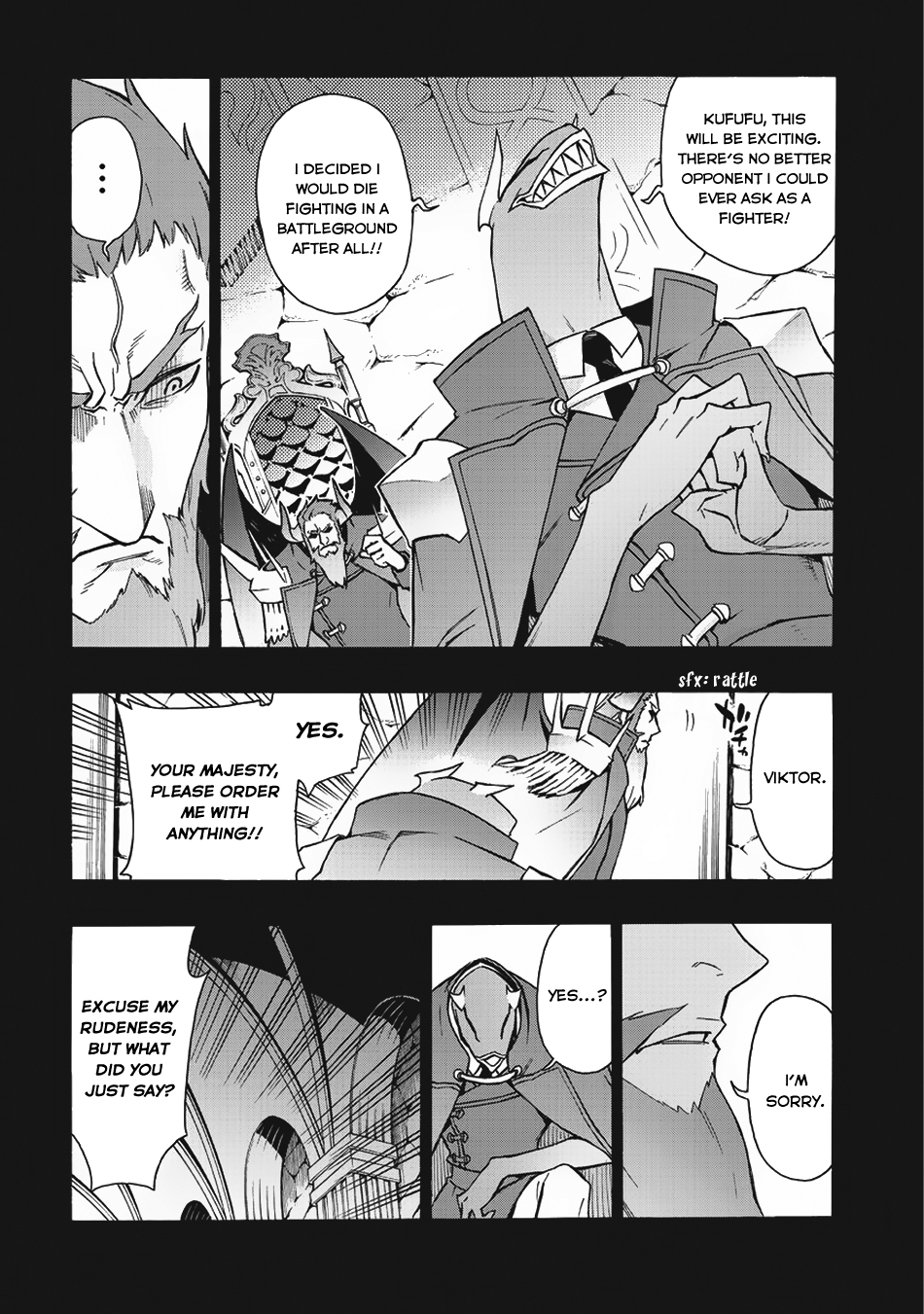 Kuro no Shoukanshi Chapter 12 page 8 - Chapter 12: The Demon King Gustav's Daughter