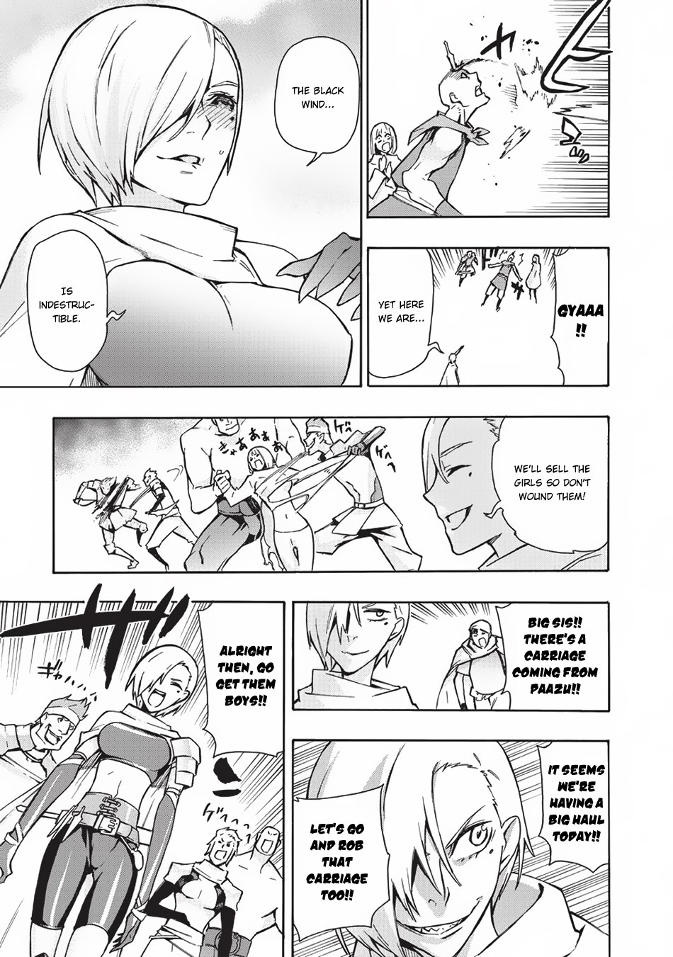 Kuro no Shoukanshi Chapter 13 page 6 - Chapter 13: The Black Wind