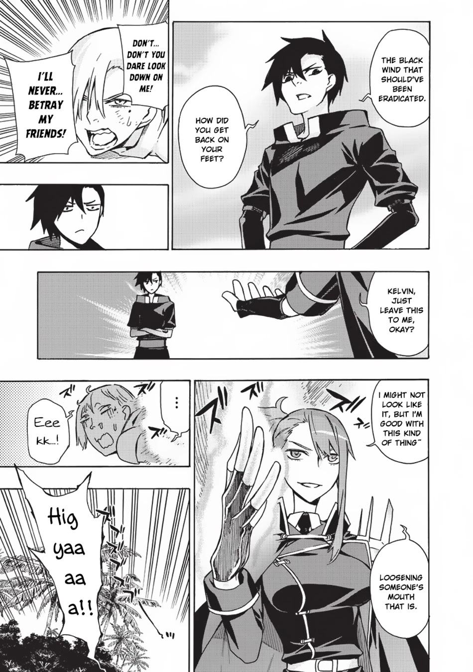 Kuro no Shoukanshi Chapter 14 page 15 - Chapter 14: The Black Wind II