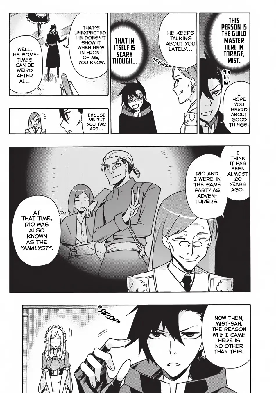 Kuro no Shoukanshi Chapter 15 page 8 - Chapter 15: The Black Wind III