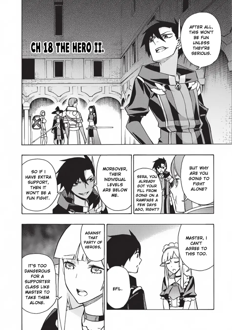 Kuro no Shoukanshi Chapter 18 page 3 - Chapter 18: The Hero II