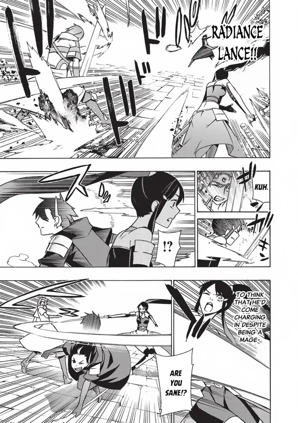 Kuro no Shoukanshi Chapter 18 page 8 - Chapter 18: The Hero II