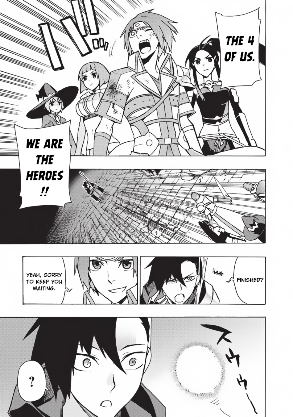 Kuro no Shoukanshi Chapter 19 page 6 - Chapter 19: The Hero III