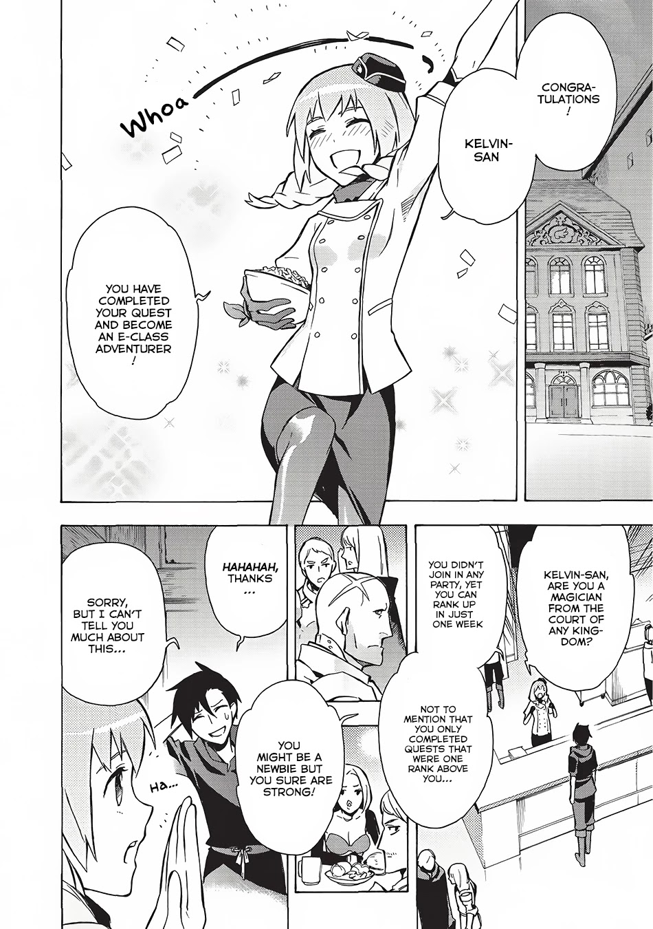 Kuro no Shoukanshi Chapter 2 page 11 - Chapter 2: Dark Spirit Knight I