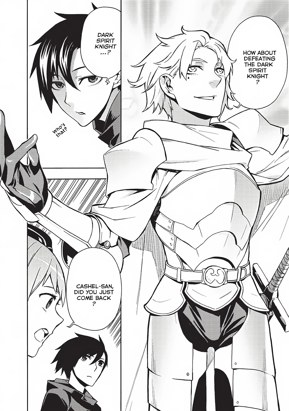 Kuro no Shoukanshi Chapter 2 page 13 - Chapter 2: Dark Spirit Knight I