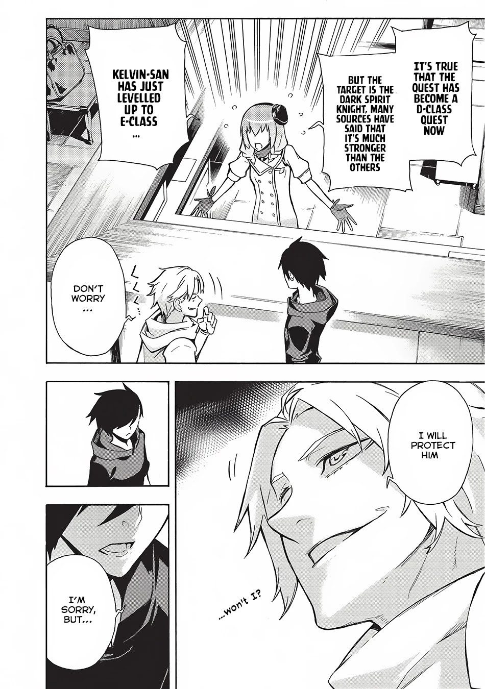 Kuro no Shoukanshi Chapter 2 page 17 - Chapter 2: Dark Spirit Knight I