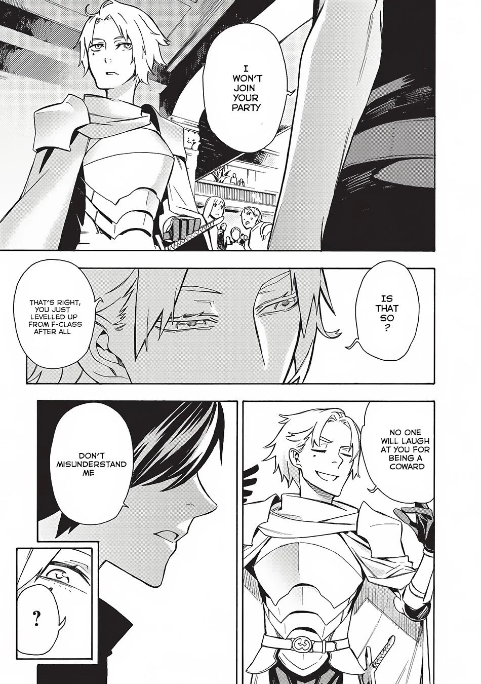 Kuro no Shoukanshi Chapter 2 page 18 - Chapter 2: Dark Spirit Knight I