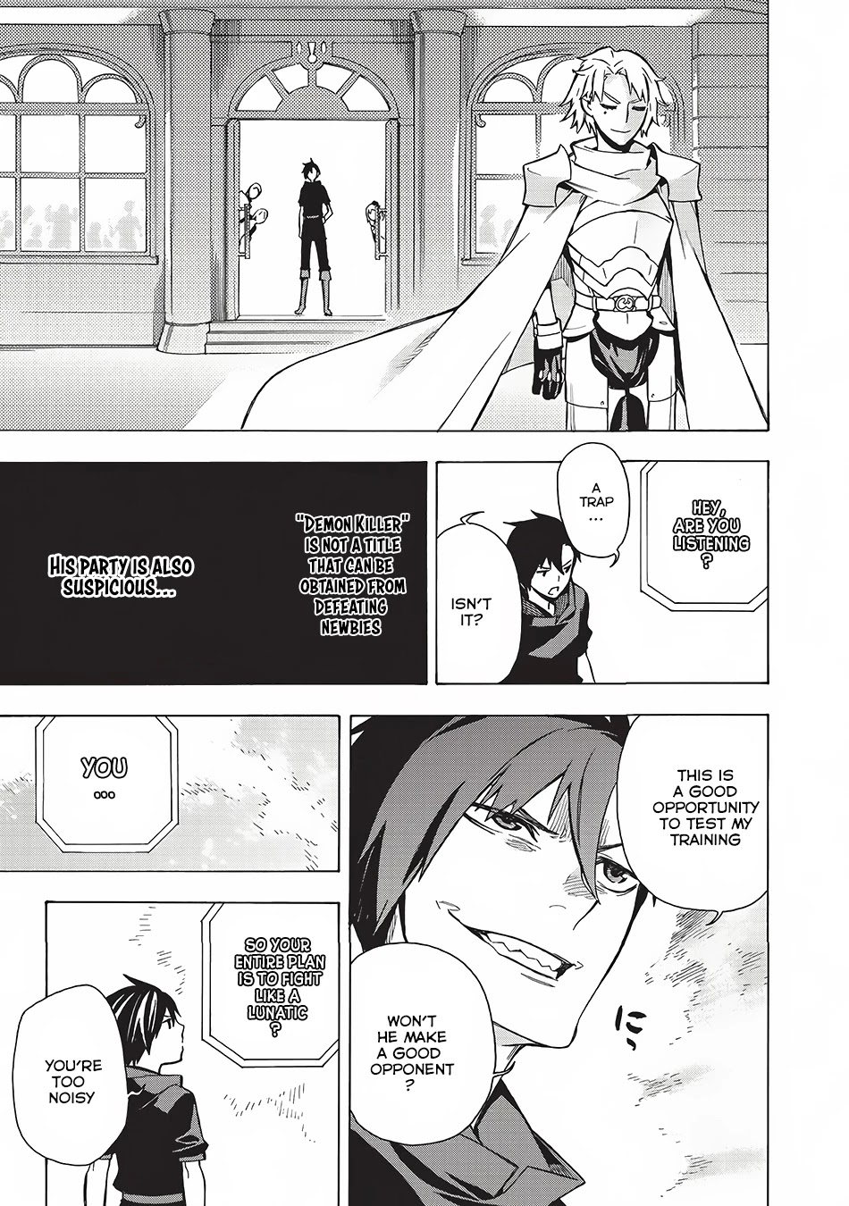 Kuro no Shoukanshi Chapter 2 page 20 - Chapter 2: Dark Spirit Knight I