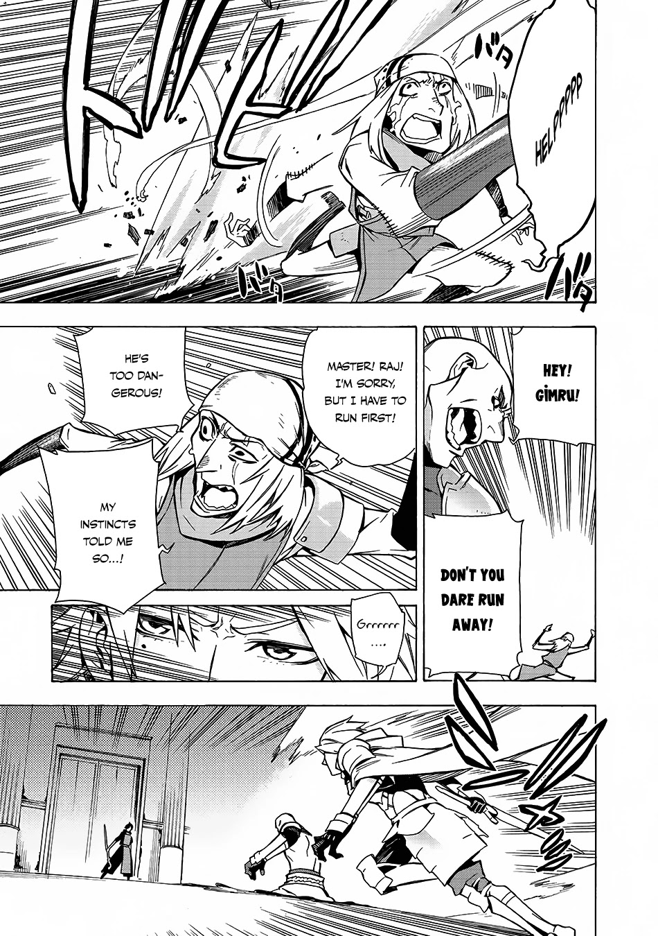 Kuro no Shoukanshi Chapter 2 page 35 - Chapter 2: Dark Spirit Knight I
