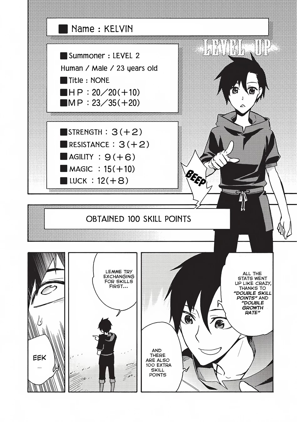 Kuro no Shoukanshi Chapter 2 page 5 - Chapter 2: Dark Spirit Knight I