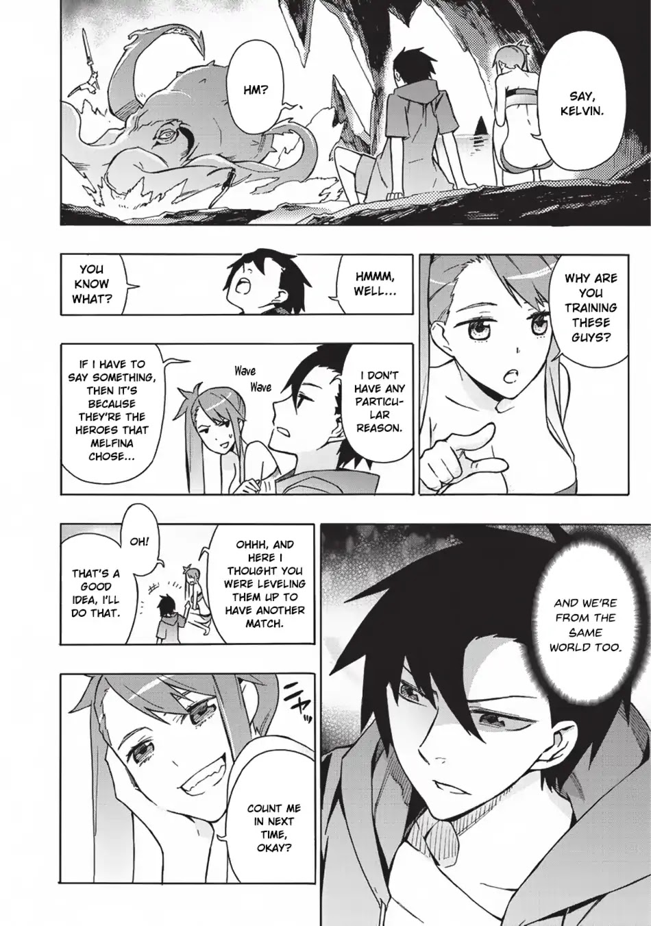 Kuro no Shoukanshi Chapter 21 page 8 - Chapter 21: The Fifth Hero