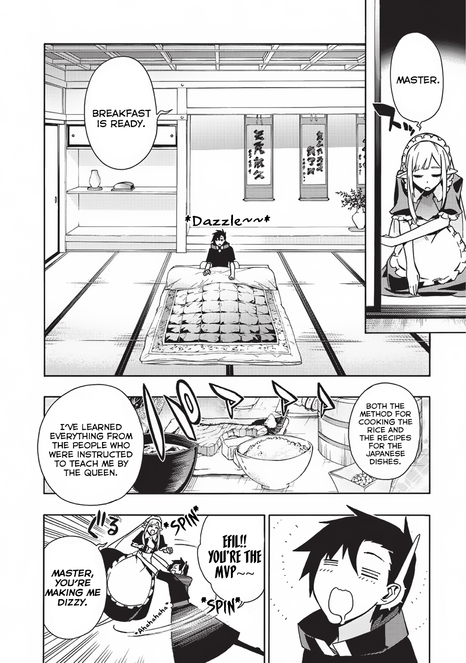 Kuro no Shoukanshi Chapter 22 page 11 - Chapter 22: The Water Kingdom Forage.