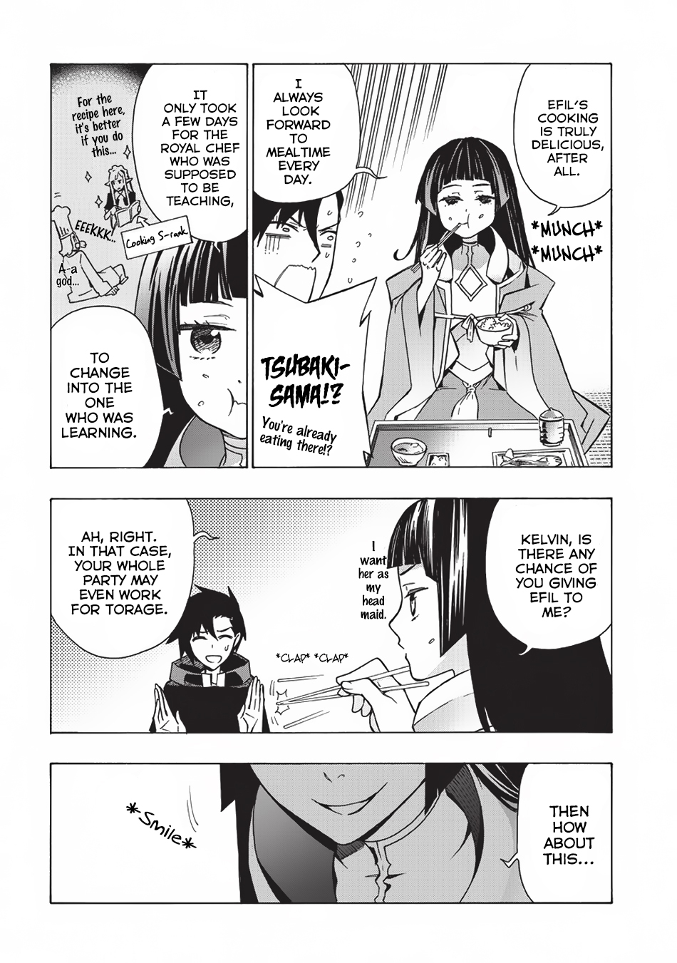 Kuro no Shoukanshi Chapter 22 page 12 - Chapter 22: The Water Kingdom Forage.