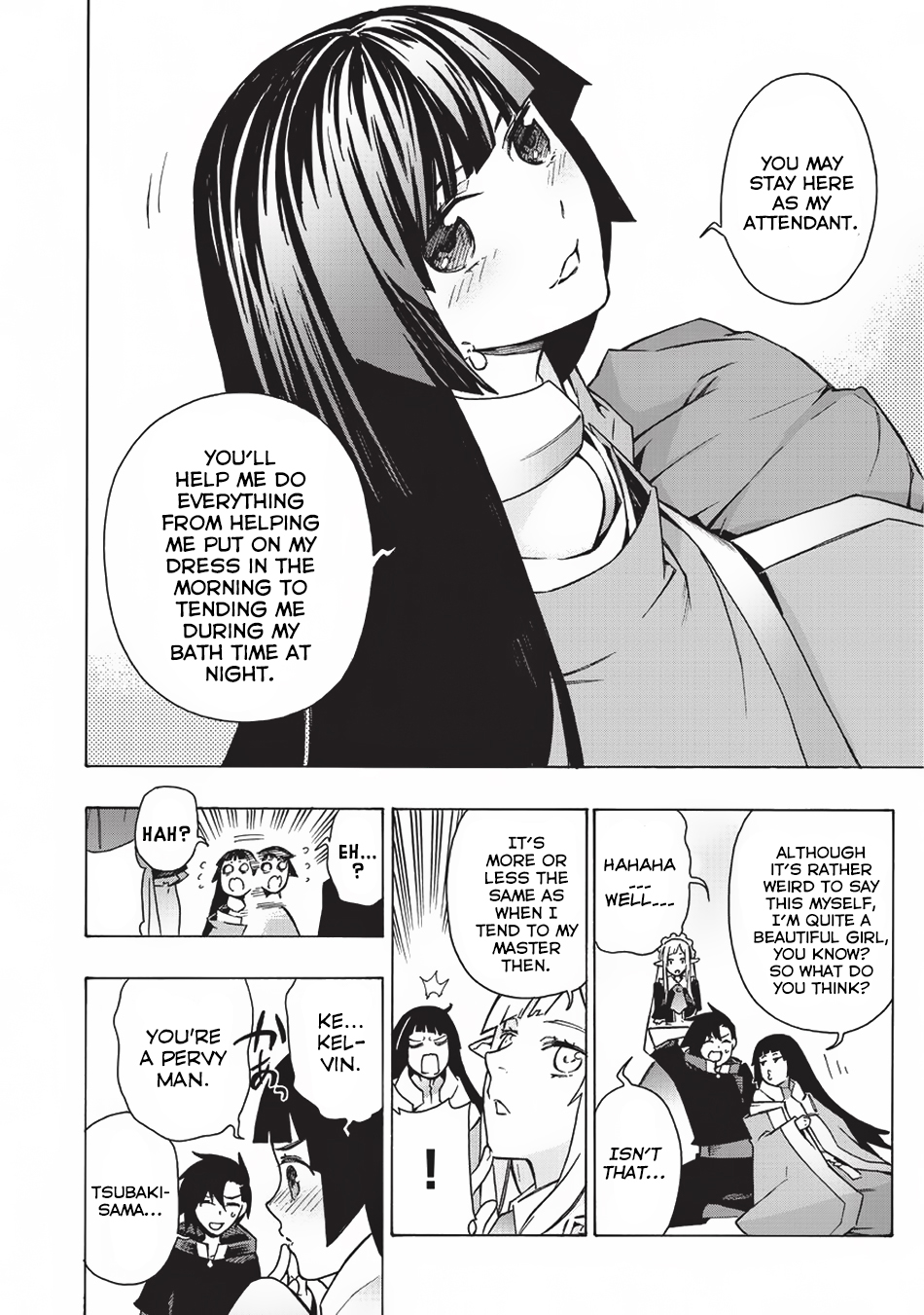 Kuro no Shoukanshi Chapter 22 page 13 - Chapter 22: The Water Kingdom Forage.