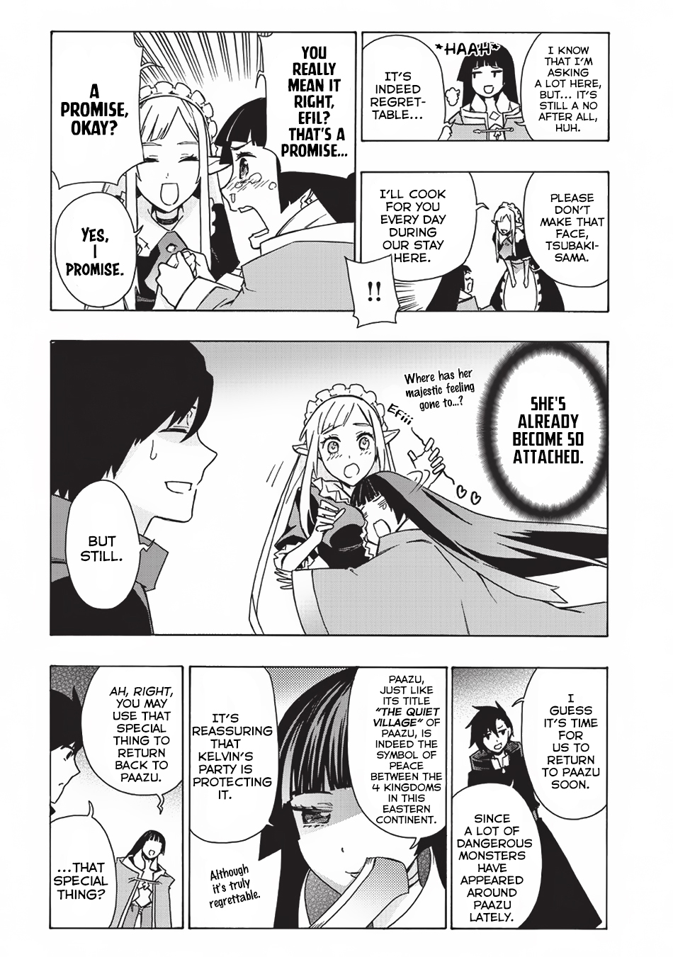 Kuro no Shoukanshi Chapter 22 page 14 - Chapter 22: The Water Kingdom Forage.