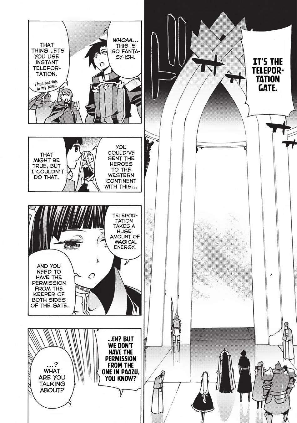 Kuro no Shoukanshi Chapter 22 page 15 - Chapter 22: The Water Kingdom Forage.