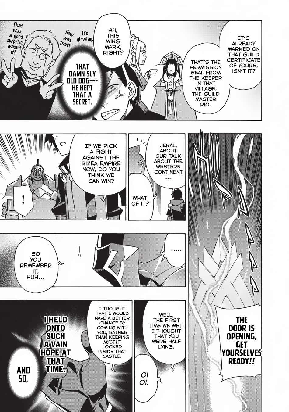 Kuro no Shoukanshi Chapter 22 page 16 - Chapter 22: The Water Kingdom Forage.