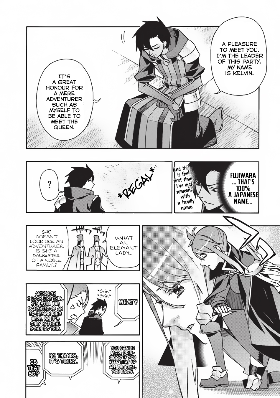 Kuro no Shoukanshi Chapter 22 page 5 - Chapter 22: The Water Kingdom Forage.
