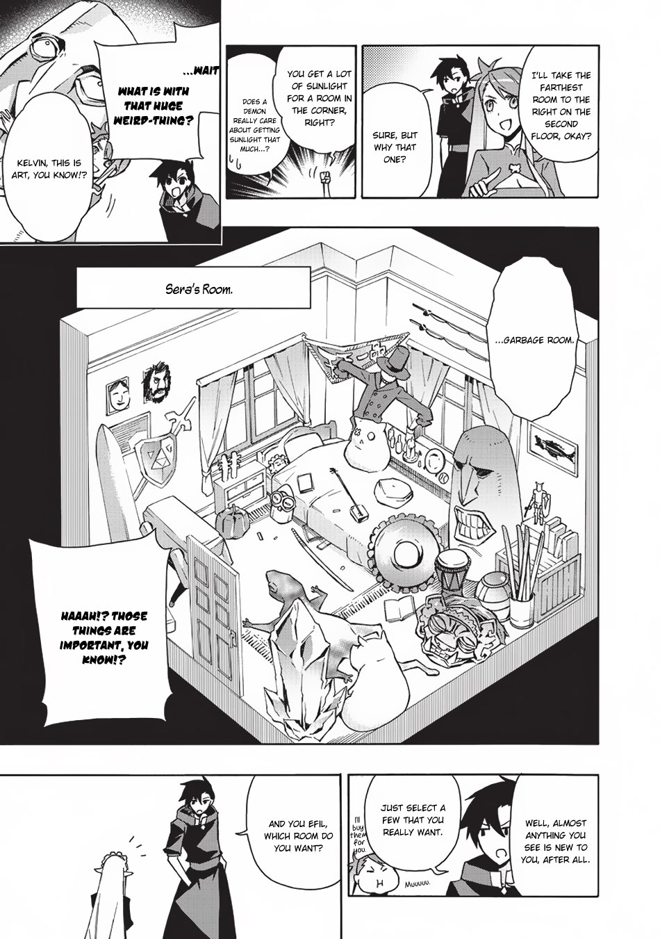 Kuro no Shoukanshi Chapter 23 page 8 - Chapter 23: A New Family I