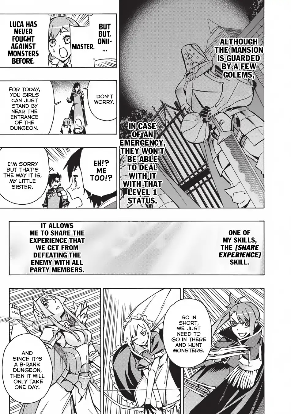 Kuro no Shoukanshi Chapter 25 page 15 - Chapter 25: A New Family III